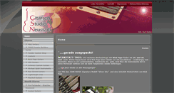 Desktop Screenshot of gitarren-studio-neustadt.de